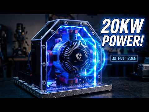 20KW INFINITE ENERGY GENERATOR 110-220 Volts