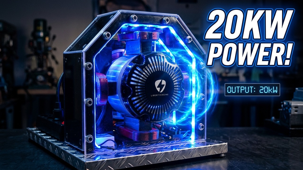 20KW INFINITE ENERGY GENERATOR 110-220 Volts