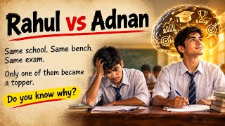 How Toppers Really Study: Rahul vs Adnan 🔥 || Learn English Through Motivation 🔥 || Level 4 English✅