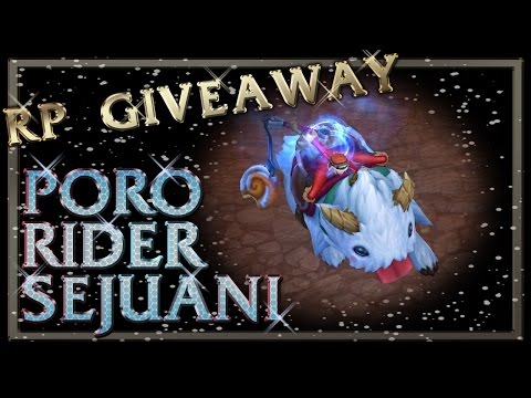Poro Rider Sejuani Skin Spotlight - League of Legends