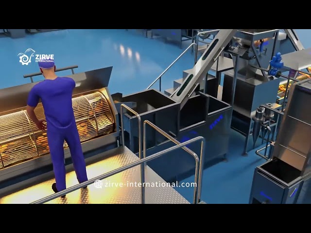 zirve extrusion | Natural Potato Chips Production Line PC 600