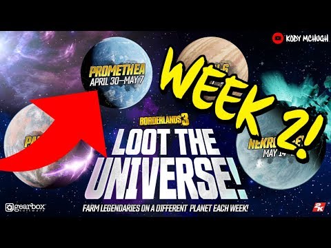 Borderlands 3 Loot the Universe PROMETHEA Locations Guide! Easy Mayhem 10 Legendary Weapons