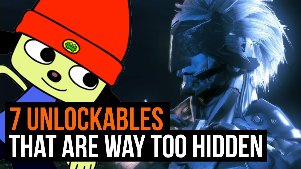 7 unlockables that were way too hidden in great games - YouTube