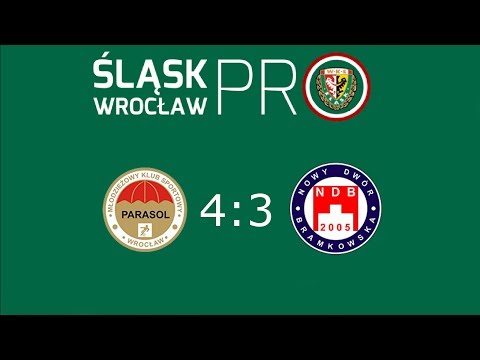 Parasol Wrocław - NDB 4:3, Sezon Jesień 2018, Śląsk Wrocław PRO, 21.11.2018
