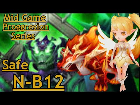 How to clear N-b12 for Midgamers! Safety mechanism strategies! (Summoners War)