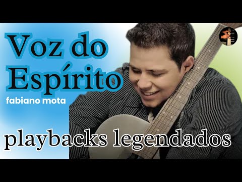 voz do Esppírito fabiano mota playbacks legendados #musica #musicacrista #christiangospel #deus