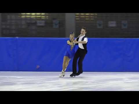 12. Santa Claus Cup 2018: Angelina Kudryavtseva and Ilia Karankevich (CYP) - ID Adv Nov Blues
