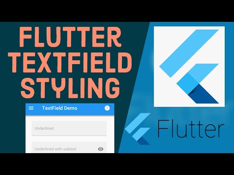 Flutter Tutorial for Beginners 32 Flutter TextField | Flutter textfield styling