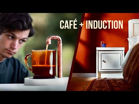 Une TABLE DE NUIT qui fait le CAFÉ