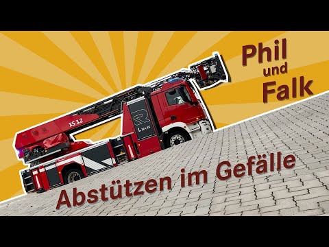 Rosenbauer aerial ladders: Ask Phil and Falk - Support on the slope