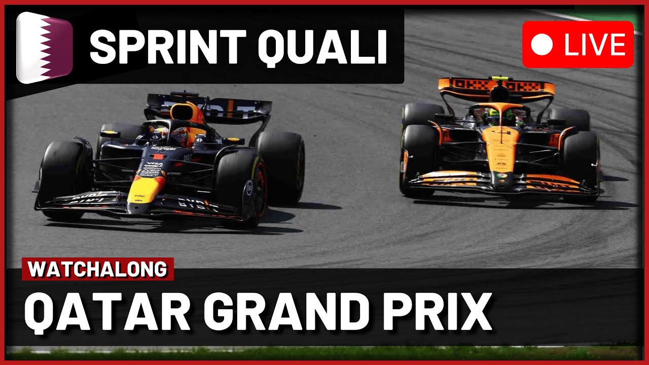 🔴F1 Live - Qatar GP SPRINT Qualifying Watchalong | Live timings and Commentary