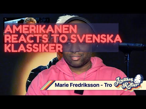 Amerikanen Reacts To Svenska Klassiker: Marie Fredriksson - Tro
