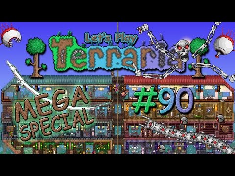 Let's Play Terraria (1.2) - Ep 90: THE TWINS (MEGA SPECIAL)