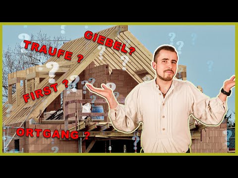 Fachbegriffe am Dach - Welche die du unbedingt kennen solltest?!