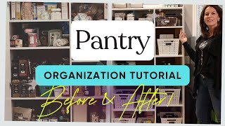 Pantry Before & After | Budget-Friendly Organization