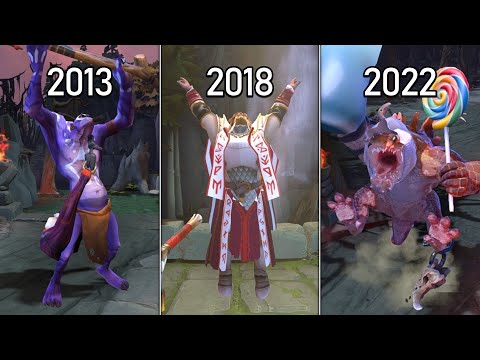 Dota 2 - All Taunts (2013-2022)
