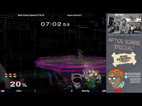 After School Special 11/15/16: Singles - Losers Round 3: Jzhu (Falcon) vs. $tanky (Falco)