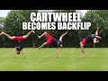 Learn Backflip Fast By Turning A Cartwheel Into A Back Tuck