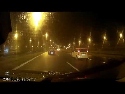 TimeLapse Wlot do Warszawy od Łodzi