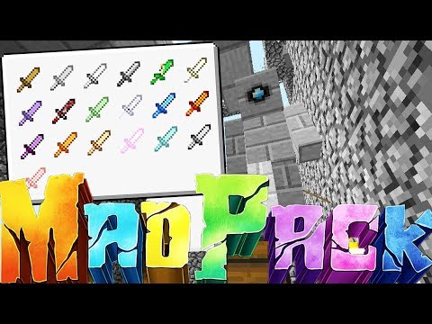 CAN WE CREATE THIS OVERPOWERED SWORD!? - MINECRAFT MAD PACK CHALLENGE SURVIVAL #6 | JeromeASF