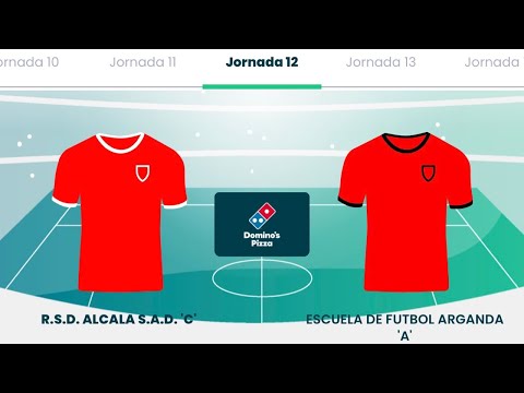 R.S.D. ALCALA S.A.D. 'C' PRIMERA DIVISION AUTONOMICA CADETE - Grupo 3 ----JORNADA 12----