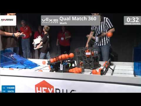 VEX Worlds 2016 - VEXIQ Middle School - Math - Qual 360 (11648B 10478) 123