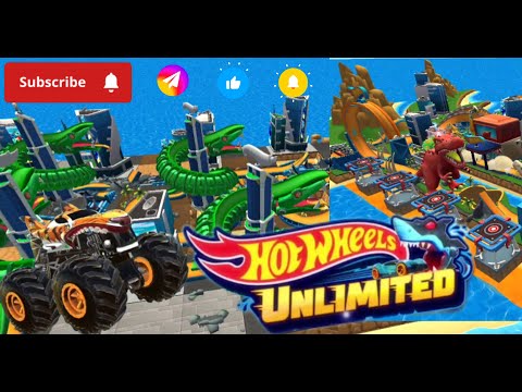 HOT WHEELS UNLIMITED MATTEL VIDEO GAMES VIP | ENDLESS RUNNER, PUZZLE, RACE AND MONSTER TRUCK MAYHEM🔥