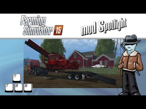 Farming Simulator 15 Mod Spotlight - Cool Manure Loader and Transport Trailer