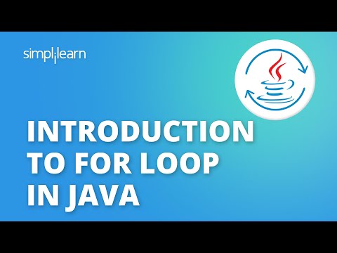 Introduction to For Loop in Java | For Loop Example | Java Training | Simplilearn