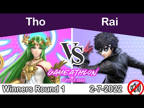 Gametahlon Summer 2022 - Tho (Palutena) vs Rai (Joker) WR1 - SSBU