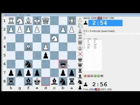 Blitz Chess #201: GM Suat Atalik vs. IM Bartholomew (Slav Defense)