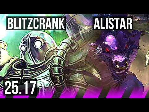 BLITZCRANK & Ashe vs ALISTAR & Jhin (SUP) | 1/1/12 | KR Challenger | 25.17