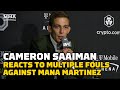 Cameron Saaiman On Fouls: 'You Get 2 Groin Strikes For Every Pound You Miss Weight' | UFC 285