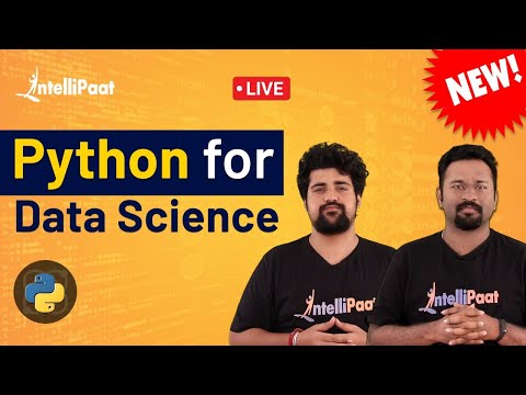 Data Science with Python | Python For Data Science Course | Intellipaat