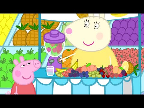 Peppa Pig Learns Healthy Habits 🐷🍏 Peppa Pig Official Channel Family Kids Cartoons