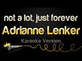 Adrianne Lenker Not A Lot Just Forever Karaoke Version
