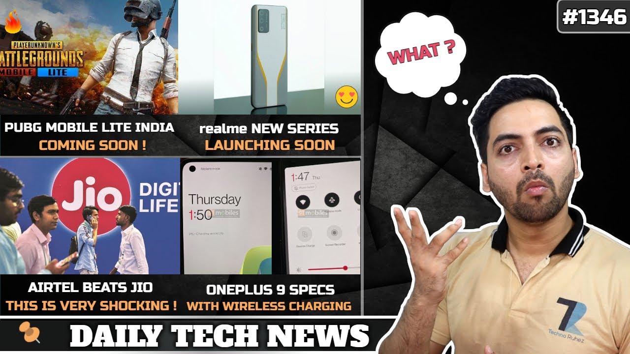 realme New Series,PUBG Mobile Lite India,Oneplus 9 Specs,Xiaomi 3 Foldable Phones,realme Race @35k