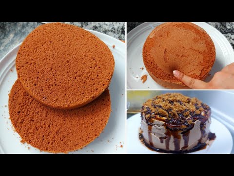 100% গ্যারান্টি,no fail চুলাইতৈরি chocolate sponge cake recipe‼️chocolate cake/chocolate sponge cake