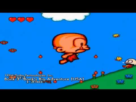 All Turbografx CD Games in One Video