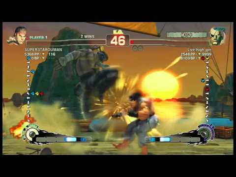 【スパ４】[一泡吹かせろ!!]SUPER3TAROUMAN[三太郎マン] vs ﾊﾟﾅｼサガット