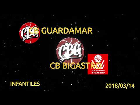2018/03/14 Cb Guardamar-Cb Bigastro INFANTILES