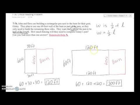 7-76: Critical Reading Problem
