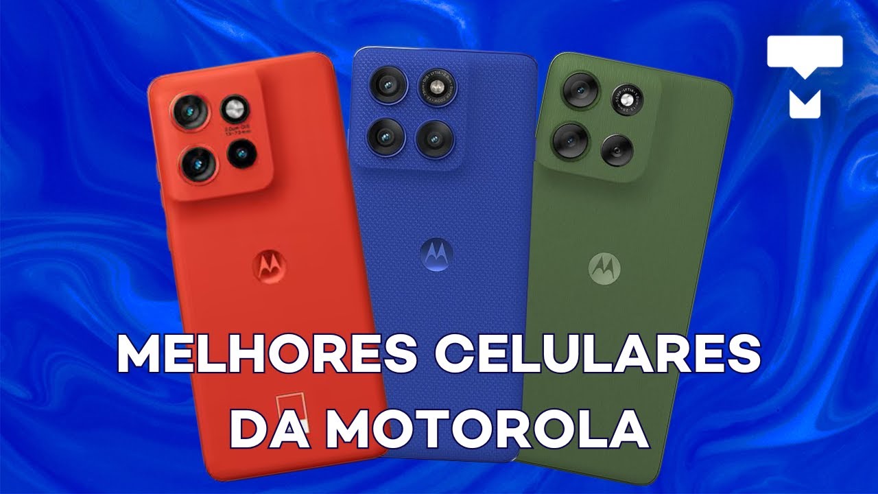 7 celulares da MOTOROLA que VALEM A PENA em 2025 (do barato ao top de linha!)