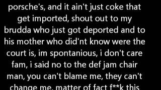 Dappy - Tarzan freestyle lyrics