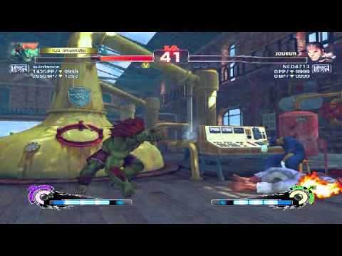 Suintance Ultra Street Fighter IV - Blanka vs Ryu