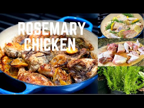 Simple Baked Rosemary Lemon Chicken Recipe @Yaje Ngala