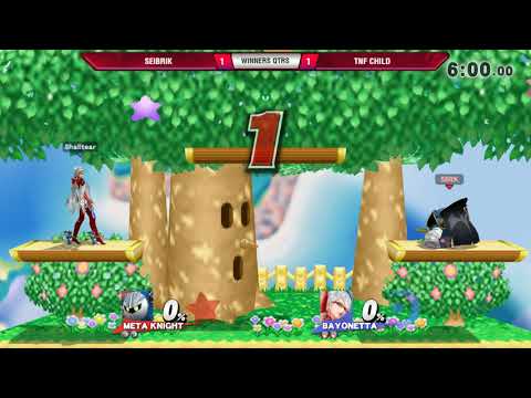 VS Weekly 10/18/18 - Winners Qtrs - Seibrik (Meta Knight) vs TNF Child (Bayonetta) - Smash 4