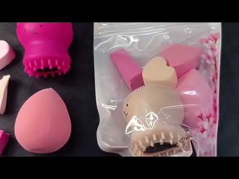 KIT 5 PEÇAS COM 1 ESFOLIANTE POLVINHO  4 ESPONJAS VARIADAS