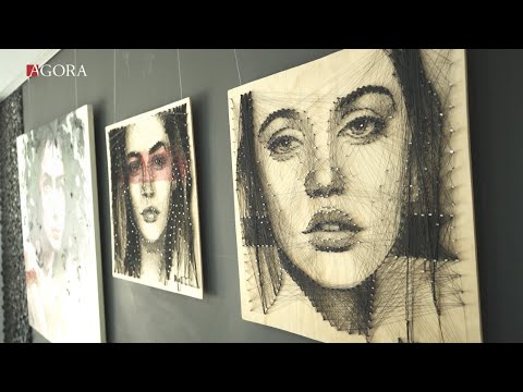 Nicoleta Vacaru, despre string art