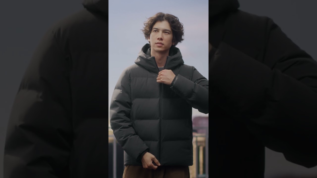 2025 MENS シームレスダウンパーカ 冬の毎日を暖かく B篇 26秒 (縦)